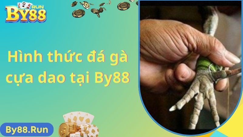 Hình thức đá gà cựa dao có tại By88